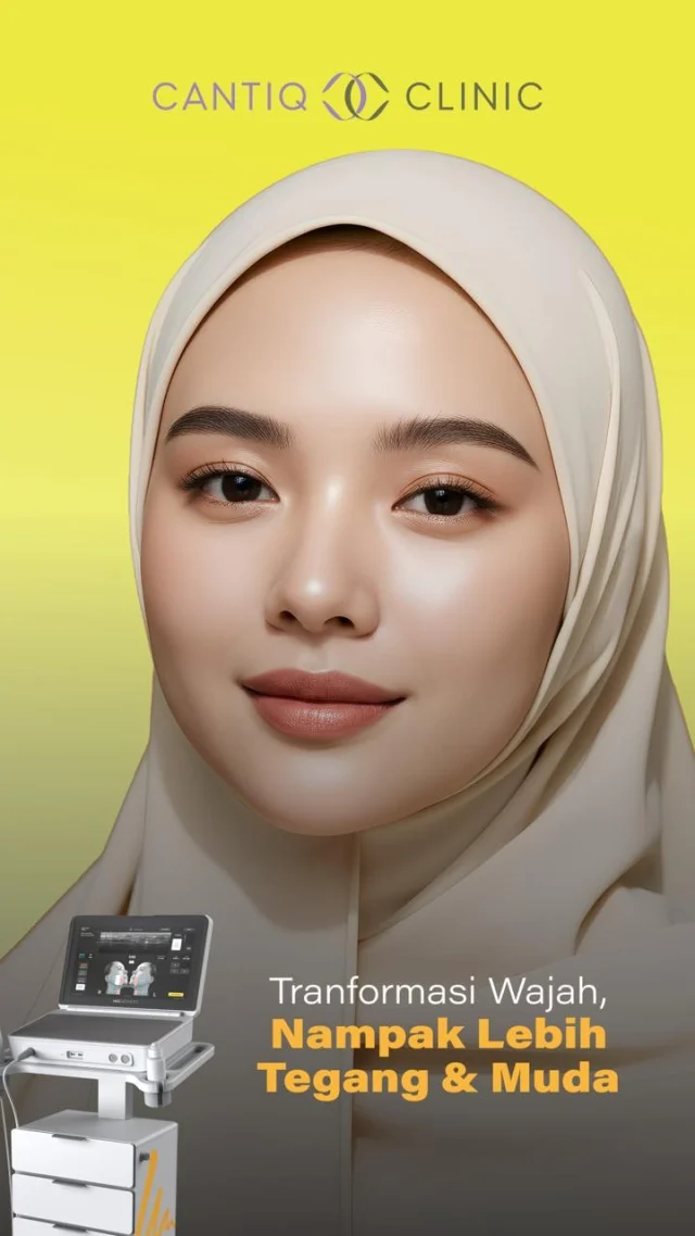 💥 Something BIG is coming to CANTIQ CLINIC 💥
Facelift tanpa pisau, tanpa downtime, tapi hasil macam magic?
Ultherapy Prime is finally here!

Rawatan yang terbukti mampu tegangkan dan bentuk semula kontur wajah dengan cara semula jadi.
Sesuai untuk anda yang nak kekal muda & yakin walaupun umur makin meningkat 🌷

Stay tuned, your prime skin lift experience starts here 💛
#UltherapyPrime #CantiqClinic #MukaLiftedTanpaSurgery