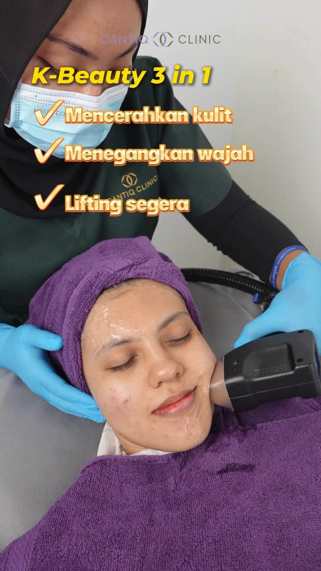 ✨ TRINITYLIFT di CANTIQ Clinic ✨
Rawatan dari mesin berteknologi tinggi Korea yang membantu membentuk wajah lebih kemas, anjal dan lebih v shape!

Sesuai untuk anda yang mahu wajah nampak lebih define, segar dan muda tanpa rasa sakit sebab mesin ini menggunakan cold laser 💛

Contact kami untuk booking sekarang!
📍 CANTIQ Clinic Klang (+6012-3099366)
📍 CANTIQ Clinic Cheras (+6011-69411227)
📍 CANTIQ Clinic Setapak (+6012-5689366)
📍 CANTIQ Clinic Melaka (+6012-8619366)
📍 CANTIQ Signature Clinic (+60122039366)