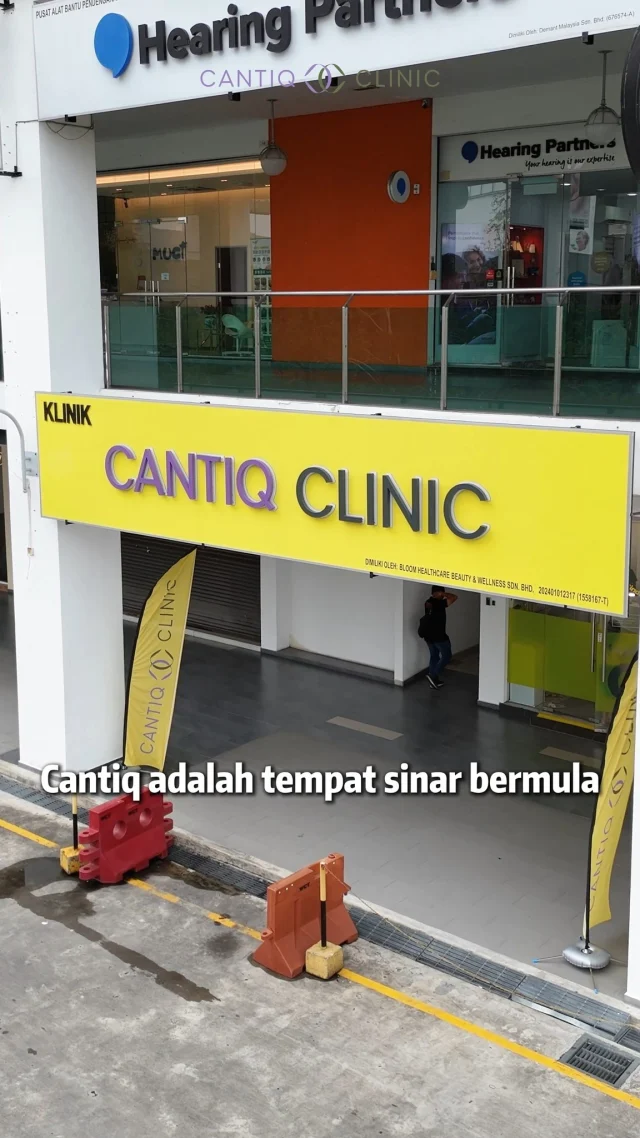 Di CANTIQ Clinic, kecantikan bukan sekadar hasil tapi pengalaman anda juga penting untuk kami ✨
Dari suasana klinik yang selesa & tenang, hingga ke rawatan yang dilakukan oleh doktor bertauliah di klinik berlesen LCP, setiap langkah kami utamakan keselamatan & keselesaan anda.

Datang bukan sekadar buat rawatan, tapi untuk rasa yakin, difahami & dijaga 💛

📍 CANTIQ Clinic Klang (+6012-3099366)
📍 CANTIQ Clinic Cheras (+6011-69411227)
📍 CANTIQ Clinic Setapak (+6012-5689366)
📍 CANTIQ Clinic Melaka (+6012-8619366)
📍 CANTIQ Signature (KL) (+60122039366)